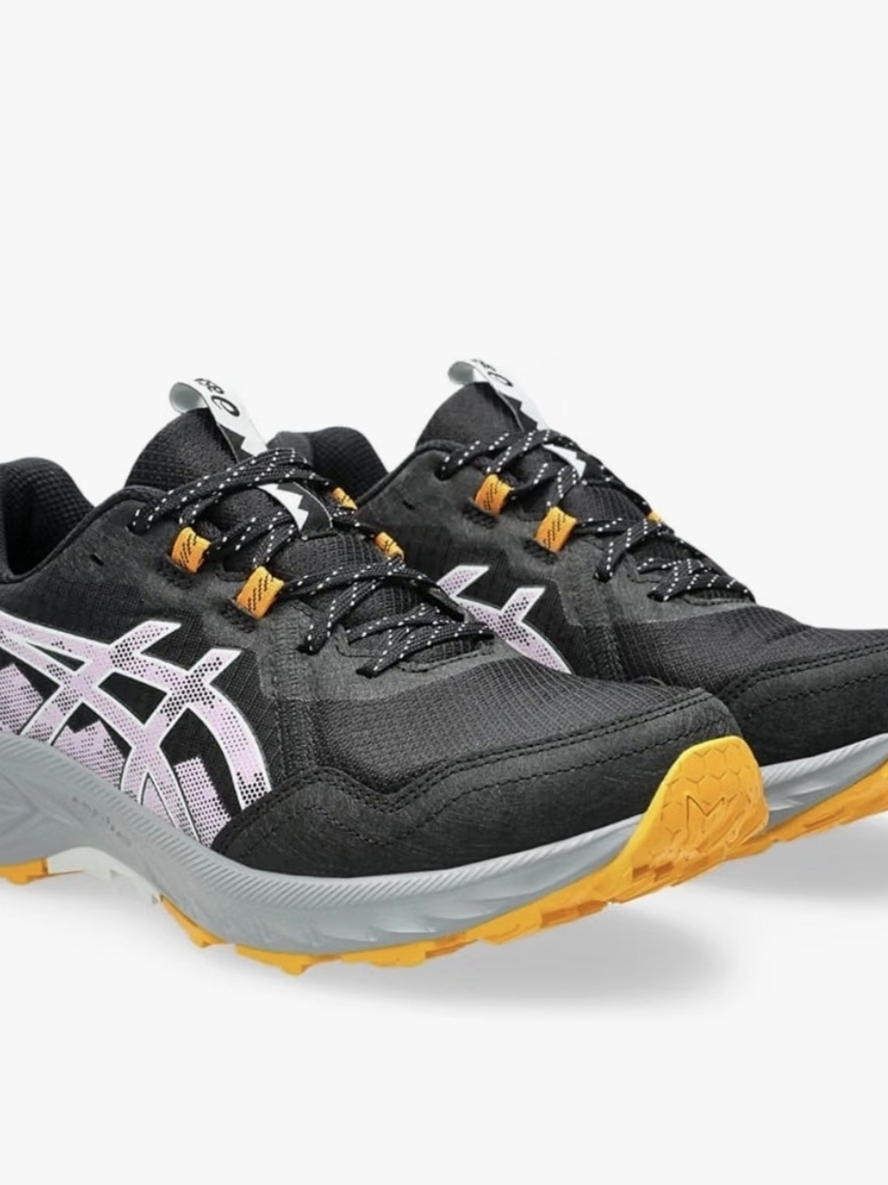 ASICS Gel-Venture 10 Women's Trail Running Shoes in Black & Pink Like New